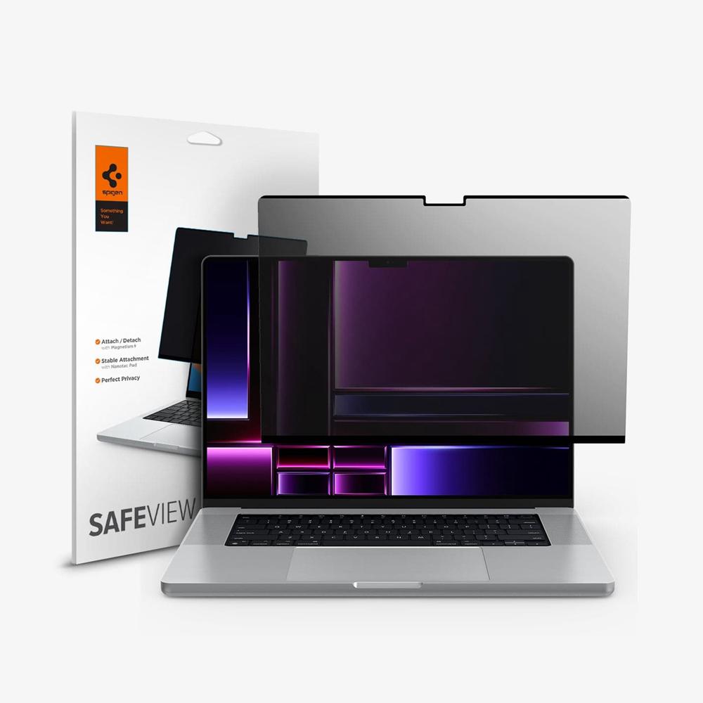 Spigen Safe View Macbook Pro 16-Inch Screen Protector Privacy | WQGF-52173