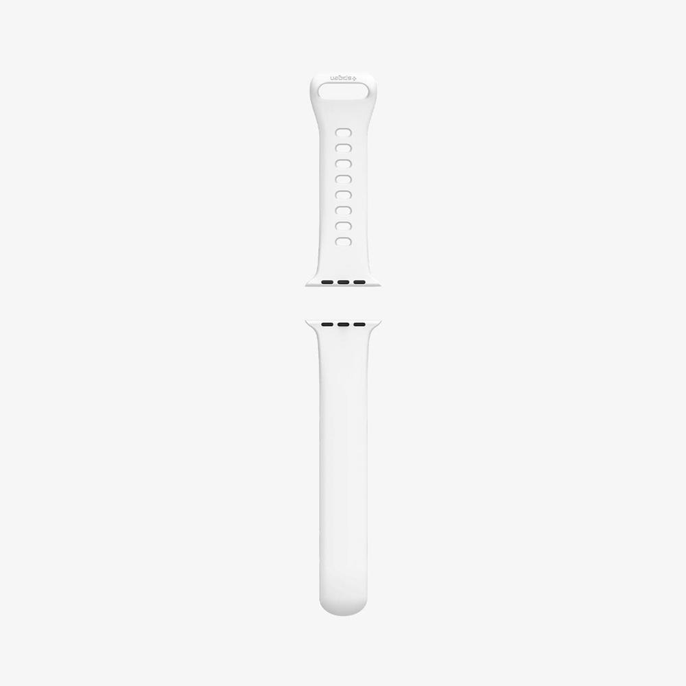 Spigen Silicone Fit Apple Watch 10 (46Mm) Band White | OZWX-15670