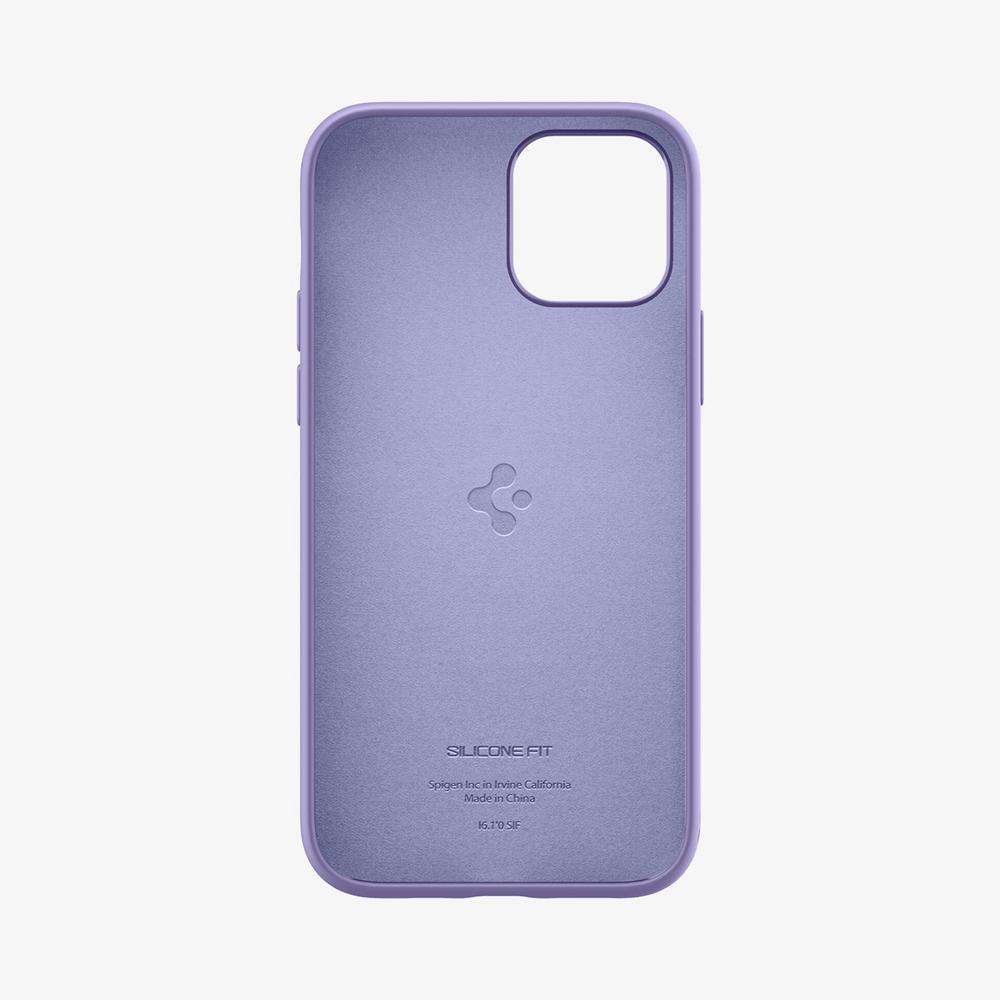 Spigen Silicone Fit Iphone 12 Pro Case Iris Purple | QHKJ-36079