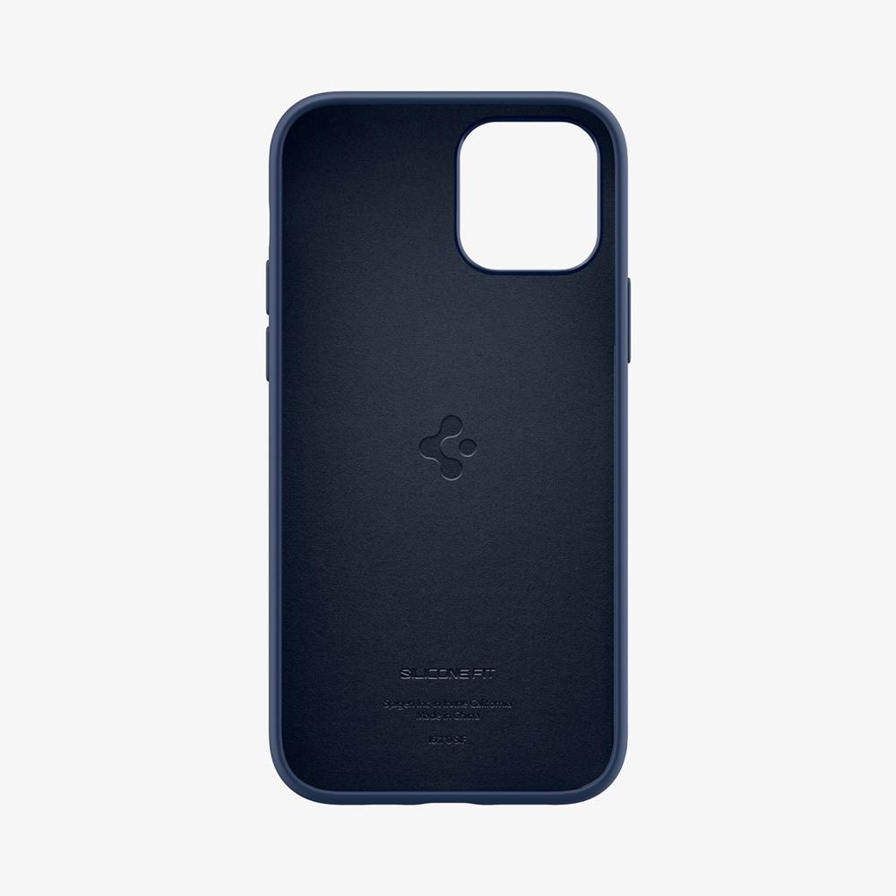 Spigen Silicone Fit Iphone 12 Pro Case Navy Blue | WFEG-71024