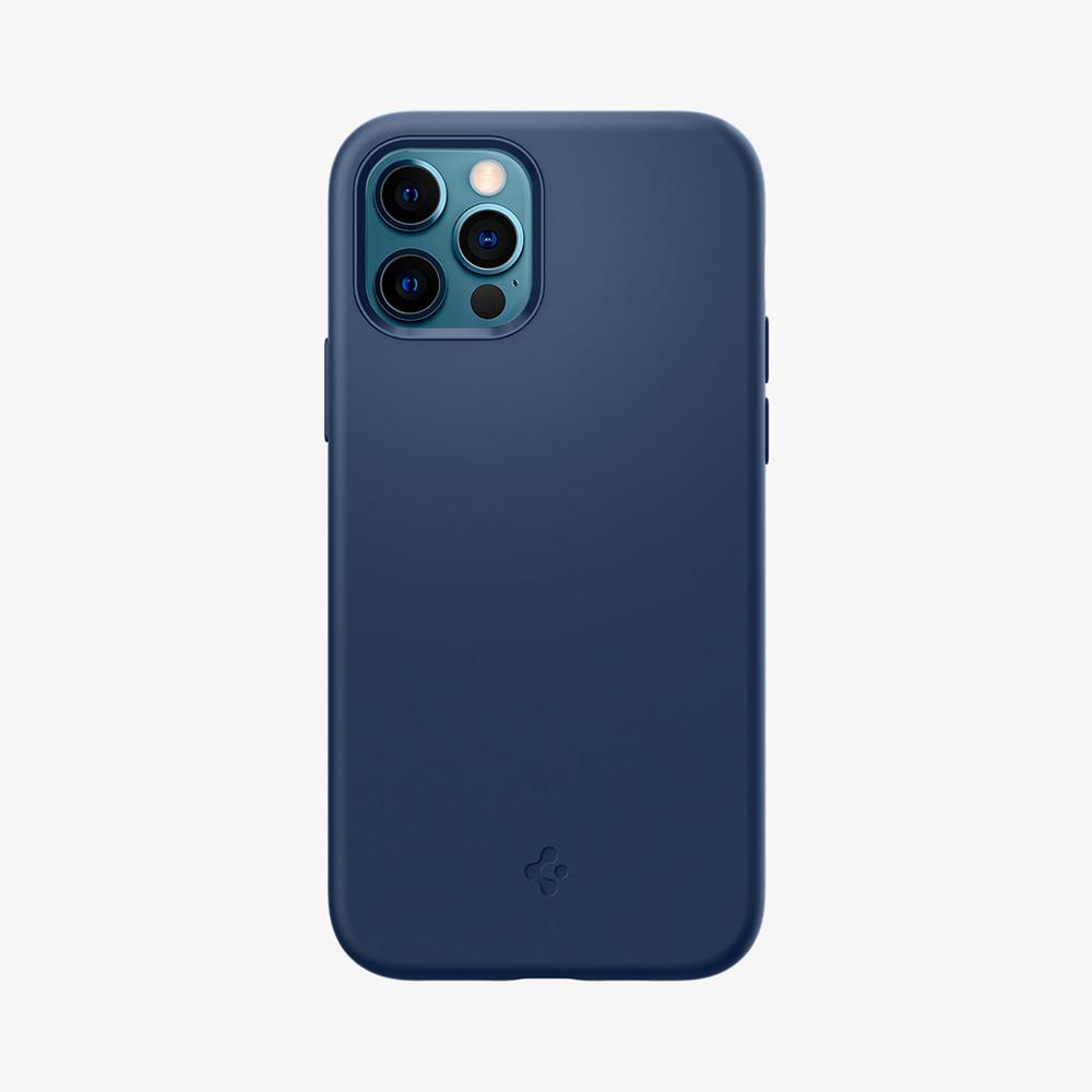 Spigen Silicone Fit Iphone 12 Pro Case Navy Blue | WFEG-71024