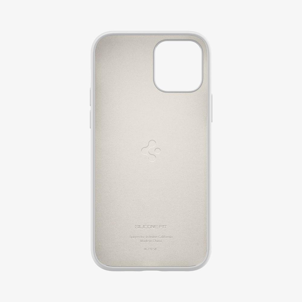 Spigen Silicone Fit Iphone 12 Pro Case White | ITBN-46238