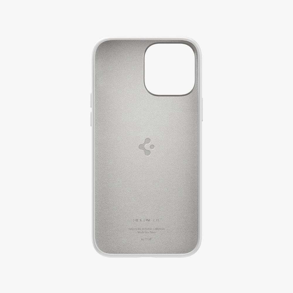 Spigen Silicone Fit Iphone 13 Pro Max Case White | NHUW-83196