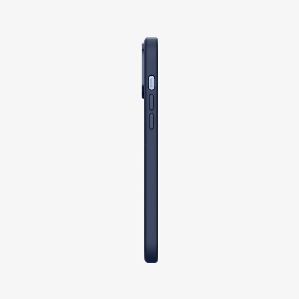 Spigen Silicone Fit Iphone 13 Pro Max Case Navy Blue | GJAI-69034