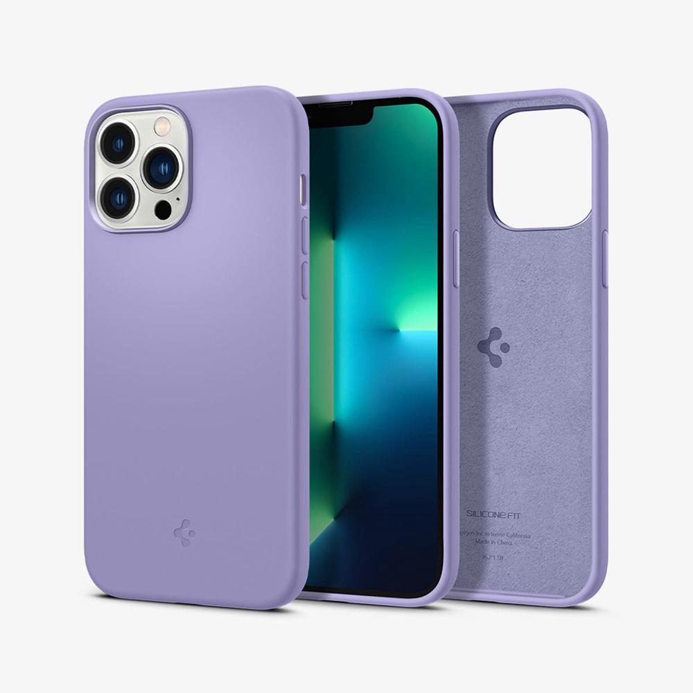 Spigen Silicone Fit Iphone 13 Pro Max Case Iris Purple | UFQX-47532