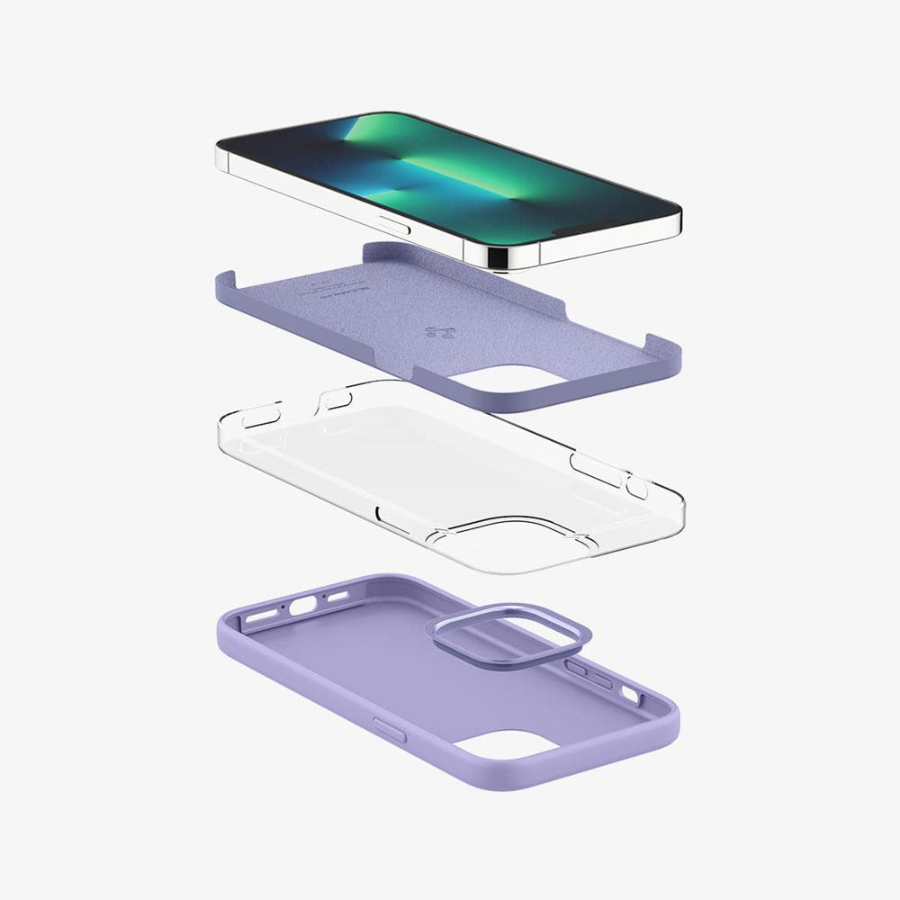 Spigen Silicone Fit Iphone 13 Pro Max Case Iris Purple | UFQX-47532