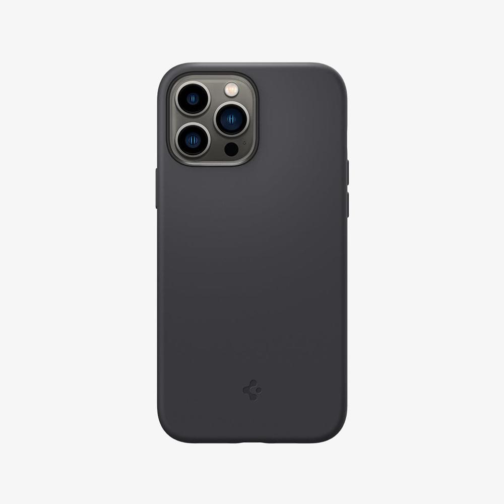 Spigen Silicone Fit Iphone 13 Pro Max Case Black | KNVS-26514