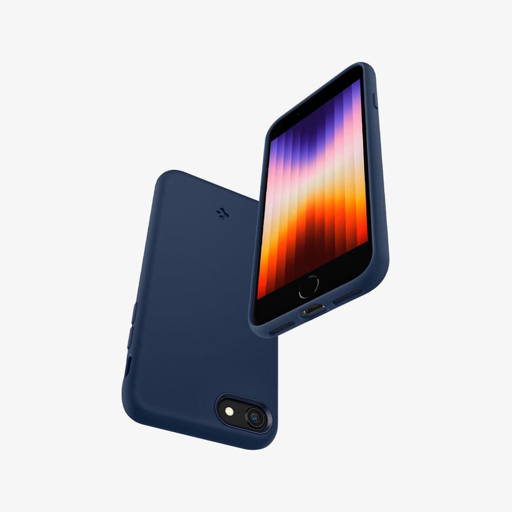 Spigen Silicone Fit Iphone 7 Case Navy Blue | YOJE-81395