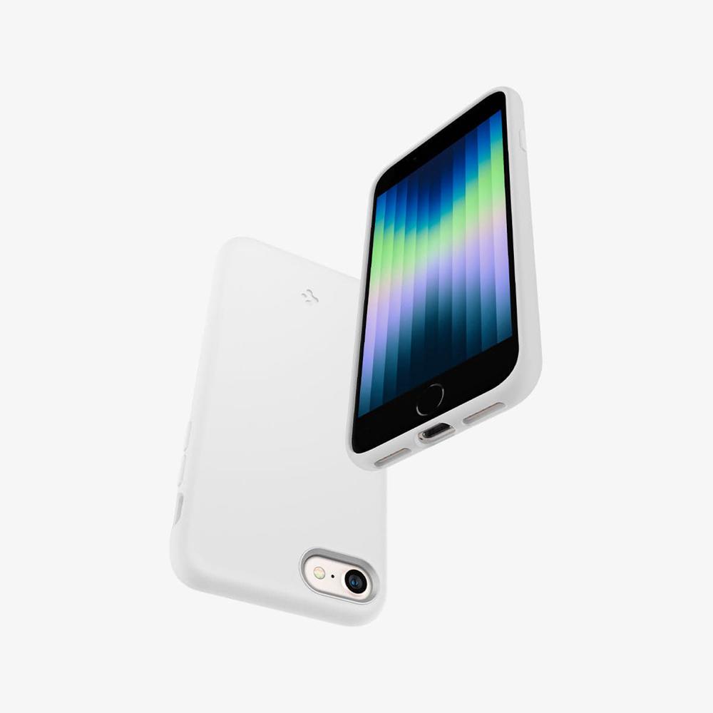 Spigen Silicone Fit Iphone 7 Case White | SRML-14580