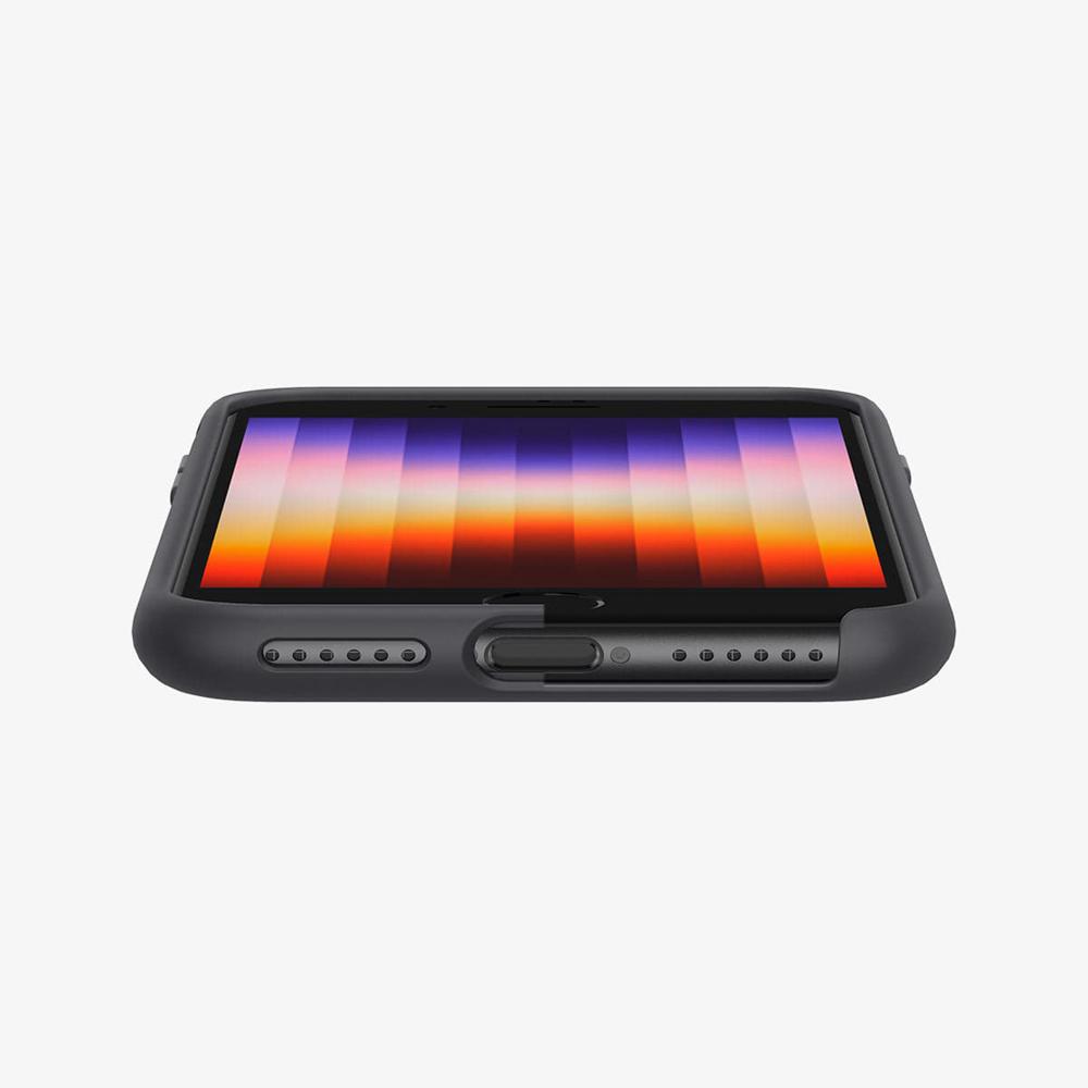 Spigen Silicone Fit Iphone 8 Case Black | CXQZ-64385