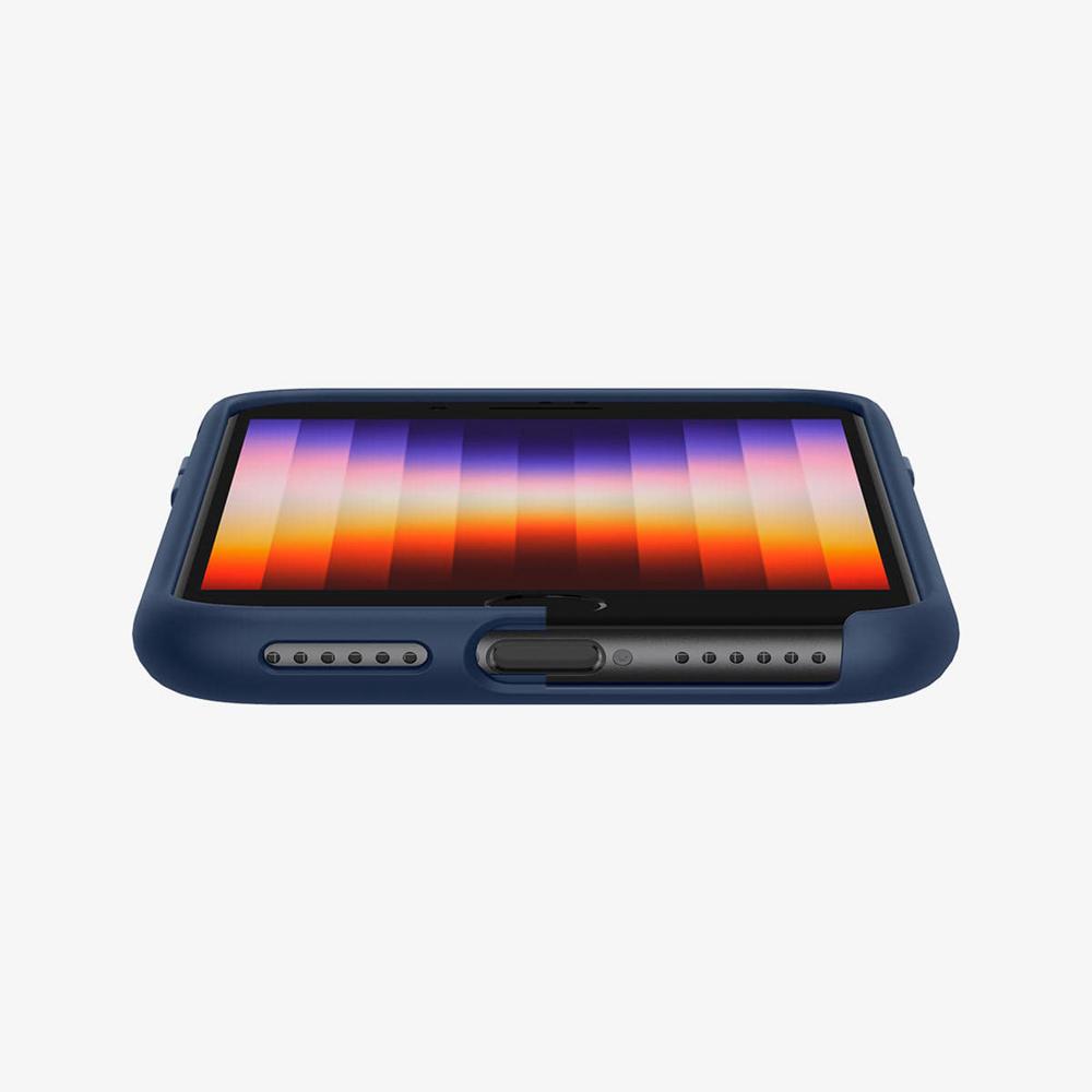 Spigen Silicone Fit Iphone 8 Case Navy Blue | PUVS-26895