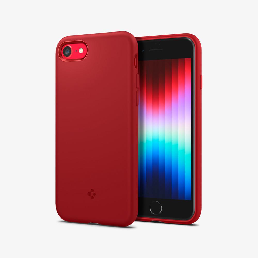 Spigen Silicone Fit Iphone Se (3Rd Gen) Case Red | KIRG-26139