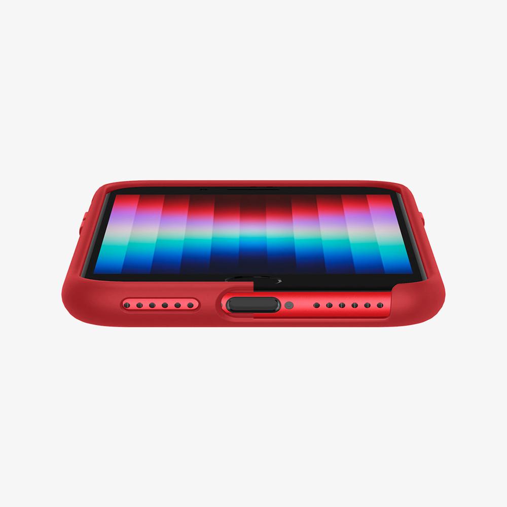 Spigen Silicone Fit Iphone Se (3Rd Gen) Case Red | KIRG-26139