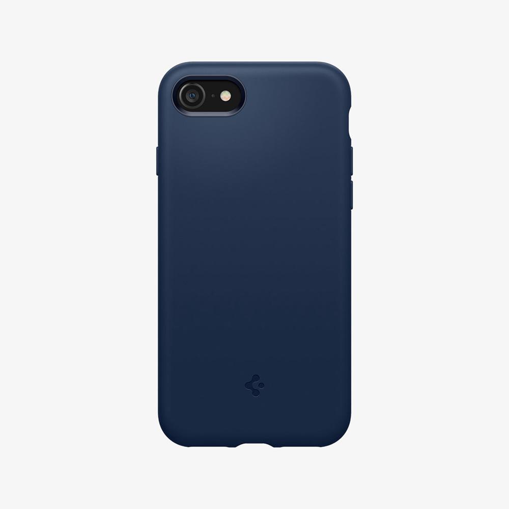 Spigen Silicone Fit Iphone Se (3Rd Gen) Case Navy Blue | ZLOW-57342