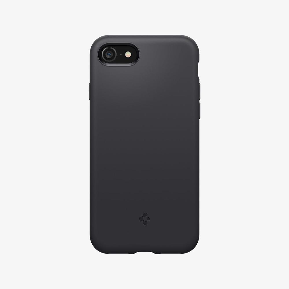 Spigen Silicone Fit Iphone Se (3Rd Gen) Case Black | HLON-69753