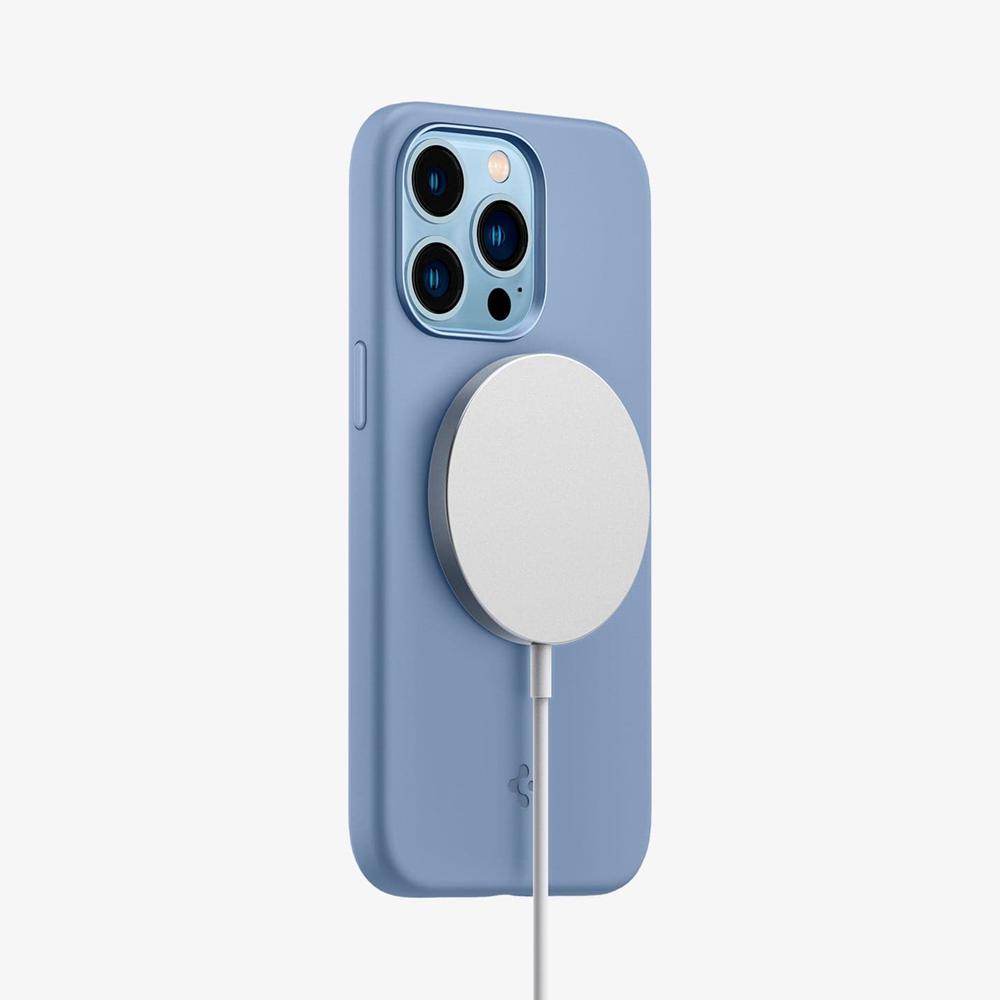 Spigen Silicone Fit (MagFit) Iphone 13 Pro Case Sierra Blue | ELMC-54789