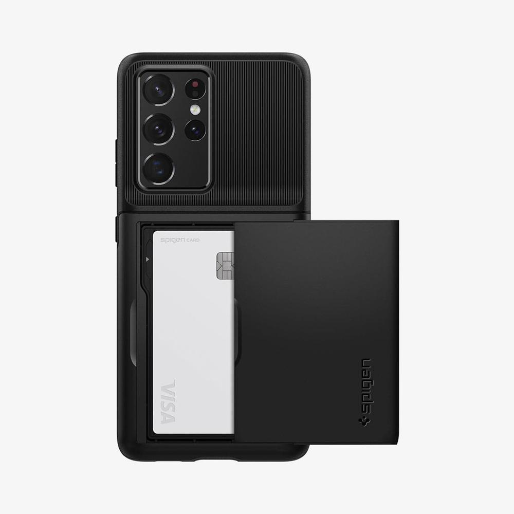 Spigen Slim Armor CS Galaxy S21 Ultra Case Black | VGHC-05792