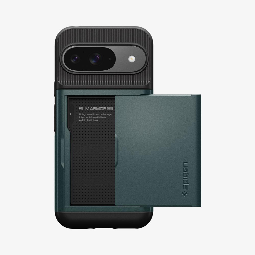 Spigen Slim Armor CS Pixel 9 Case Abyss Green | NVKF-31829