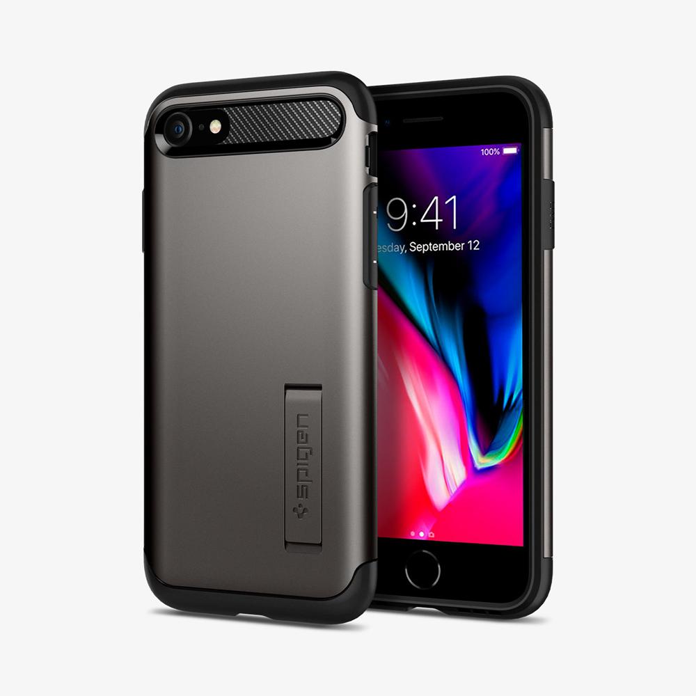 Spigen Slim Armor Iphone 8 Case Gunmetal | AQJE-19643