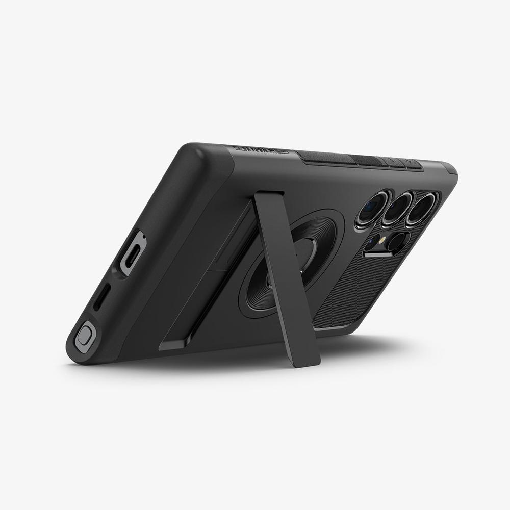 Spigen Slim Armor (MagFit) Galaxy S24 Ultra Case Black | PWNF-27918