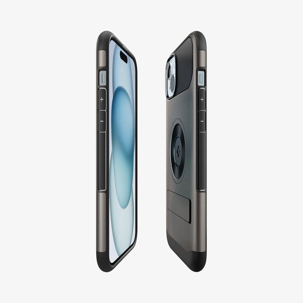 Spigen Slim Armor (MagFit) Iphone 15 Case Gunmetal | LHIX-17680