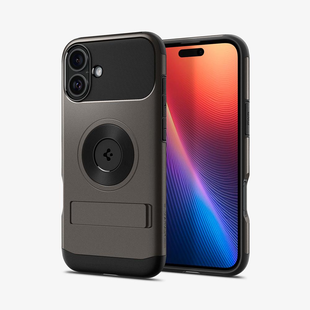 Spigen Slim Armor (MagFit) Iphone 16 Case Gunmetal | HKUN-19480