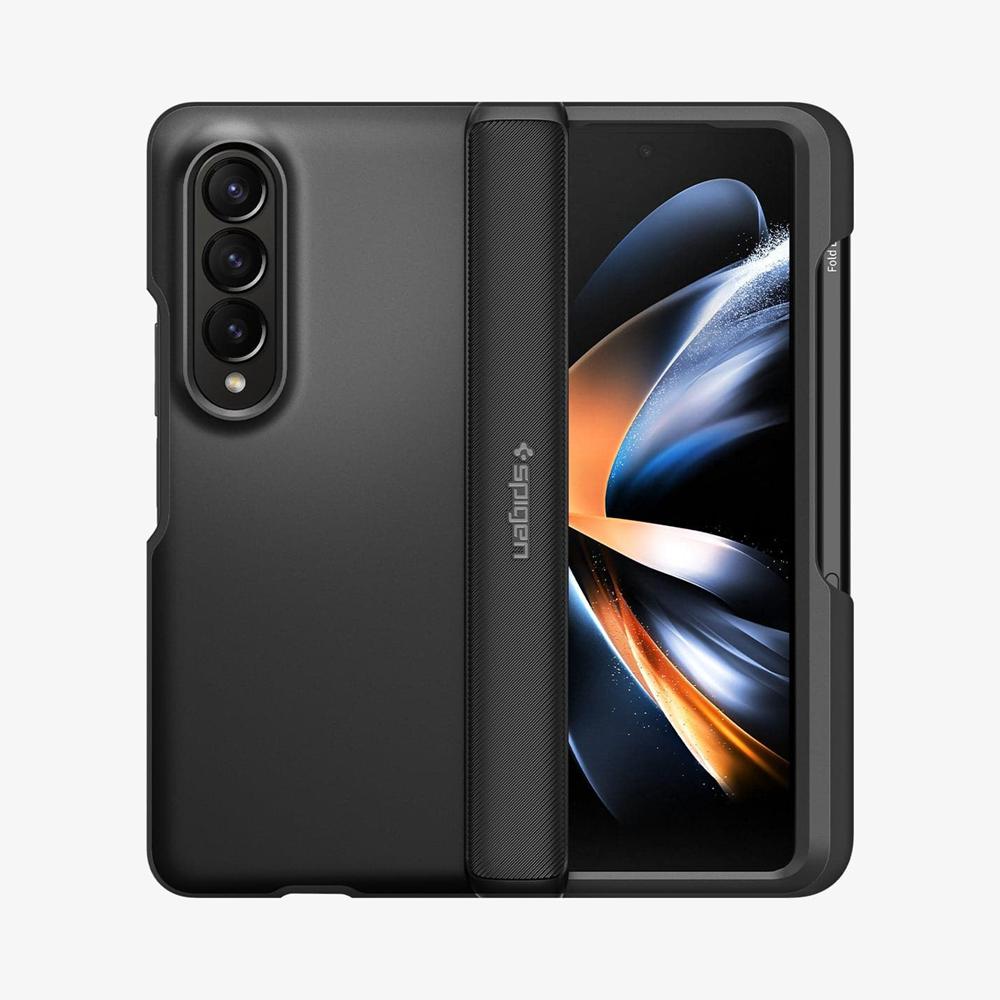 Spigen Slim Armor Pro (Pen Edition) Galaxy Z Fold 4 Case Black | BIGF-17903