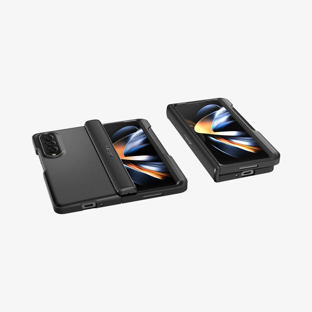 Spigen Slim Armor Pro (Pen Edition) Galaxy Z Fold 4 Case Black | BIGF-17903