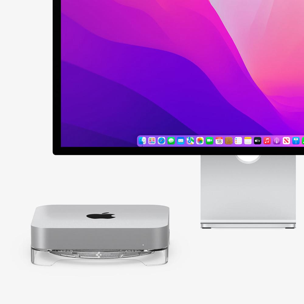 Spigen Stand Apple Mac Mini Stand Crystal Clear | XSQB-19347