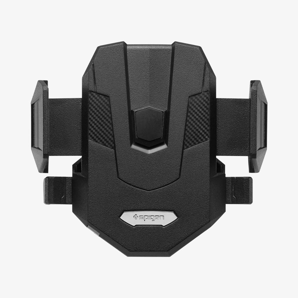 Spigen SteadiBoost™ | Air Vent Mount Universal Car Mount + Charger Black | LPCG-64702