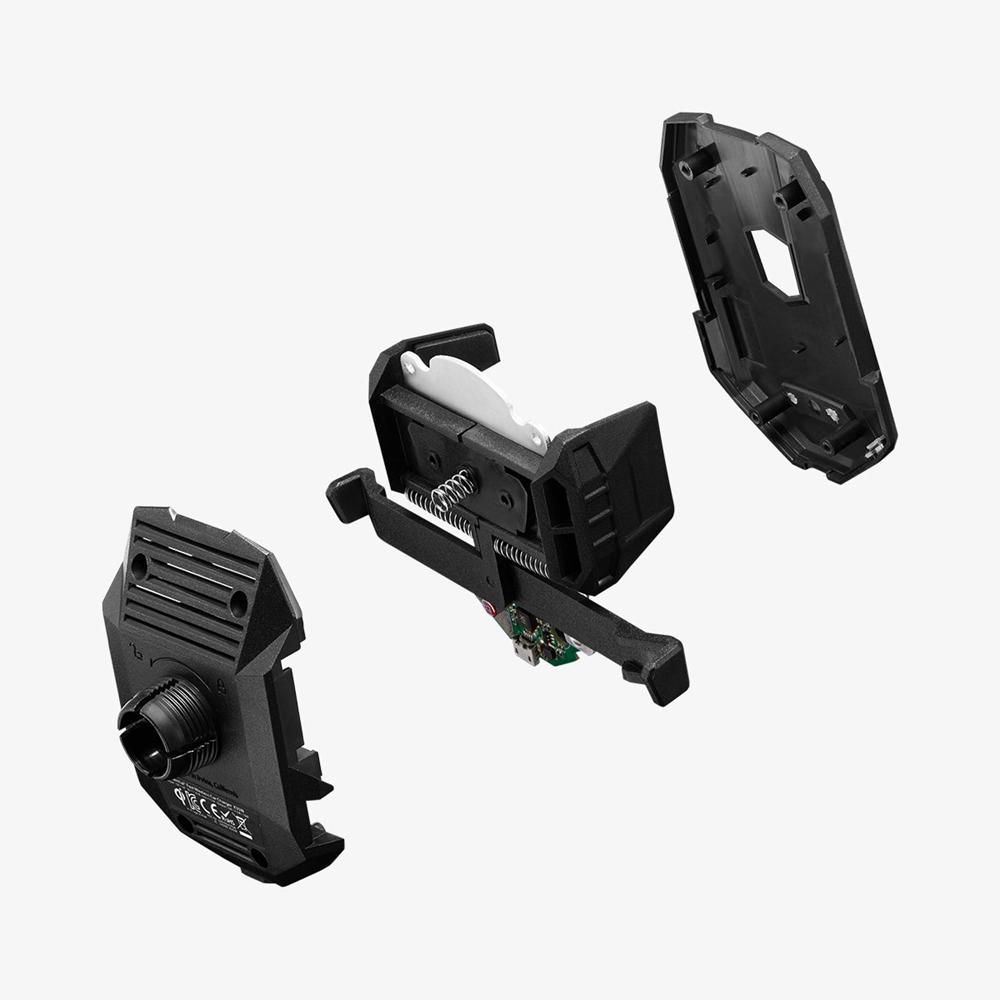 Spigen SteadiBoost™ | CD Slot Mount Universal Car Mount + Charger Black | KAIQ-49085