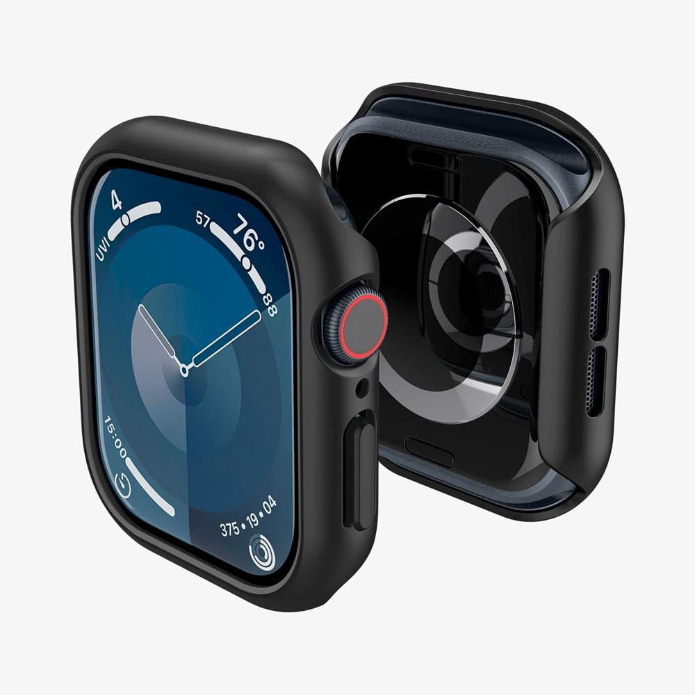 Spigen Thin Fit Apple Watch 10 (46Mm) Case Black | PQKY-97436