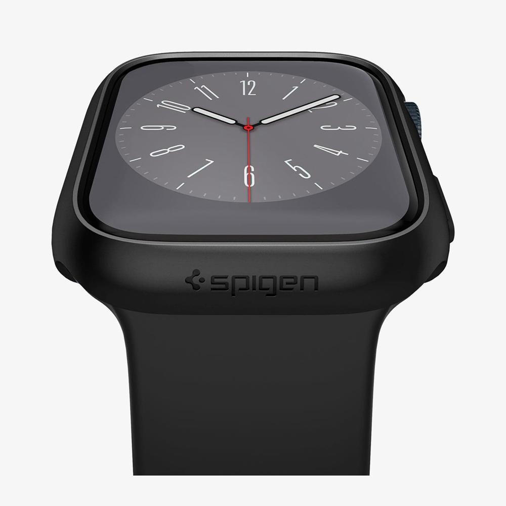 Spigen Thin Fit Apple Watch (45Mm) Case Black | ZCSY-68107