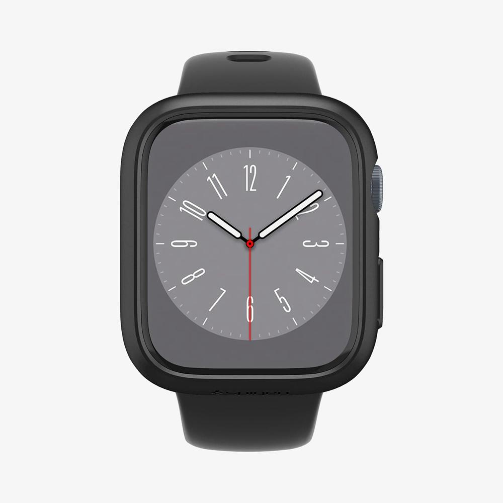 Spigen Thin Fit Apple Watch (45Mm) Case Black | ZCSY-68107