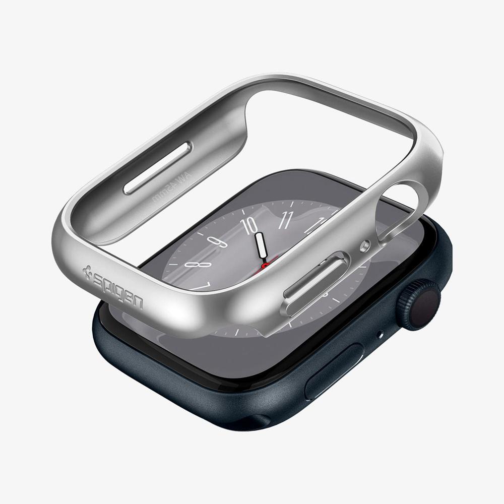 Spigen Thin Fit Apple Watch (45Mm) Case Graphite Grey | IUQM-01389