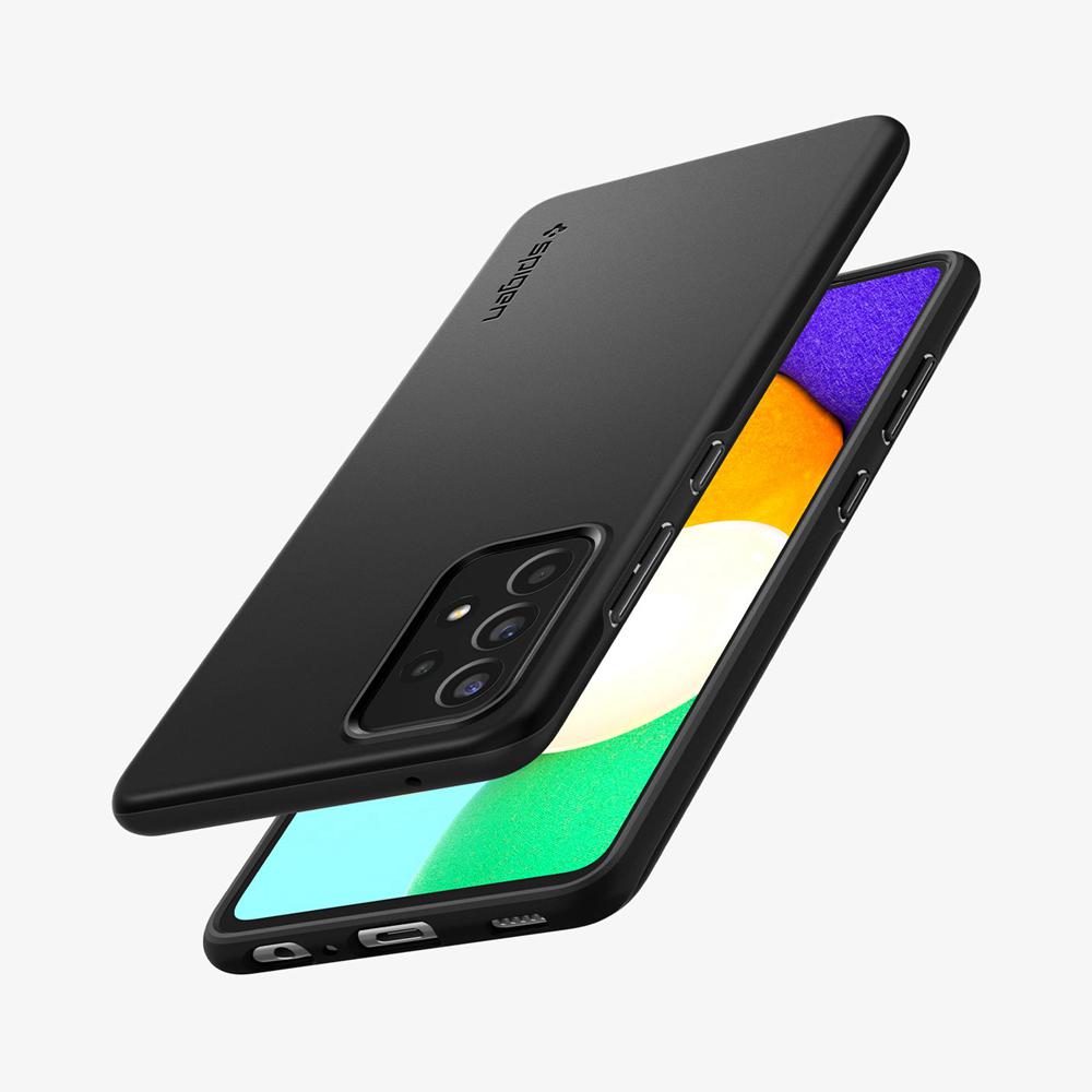 Spigen Thin Fit Galaxy A52 Case Black | JHVL-58637