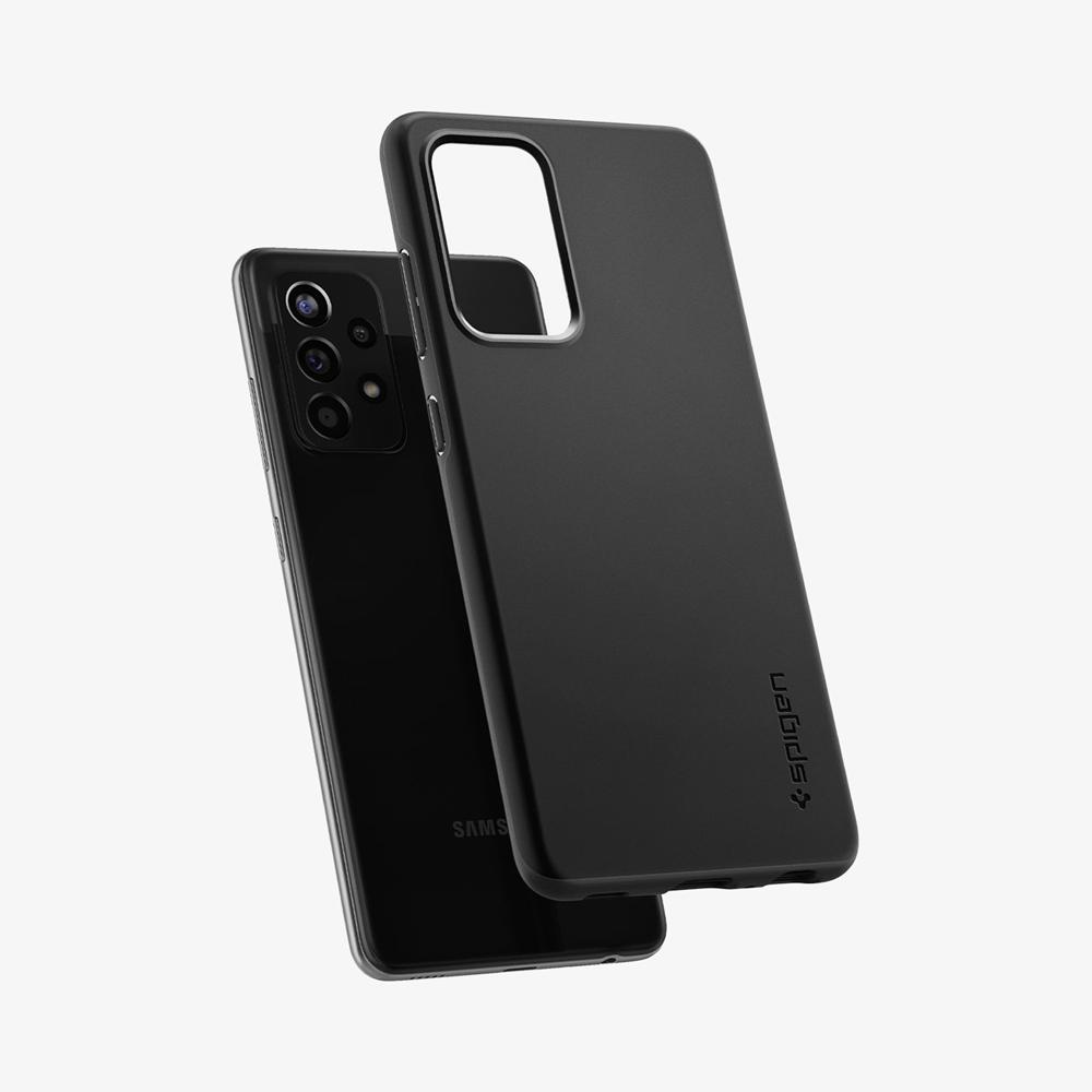 Spigen Thin Fit Galaxy A52 Case Black | JHVL-58637