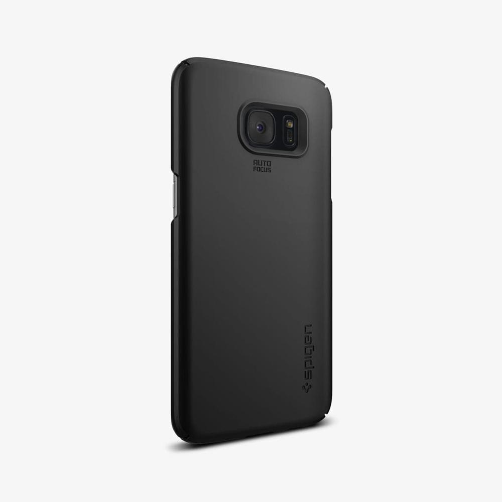 Spigen Thin Fit Galaxy S7 Edge Case Black | OLVP-38049