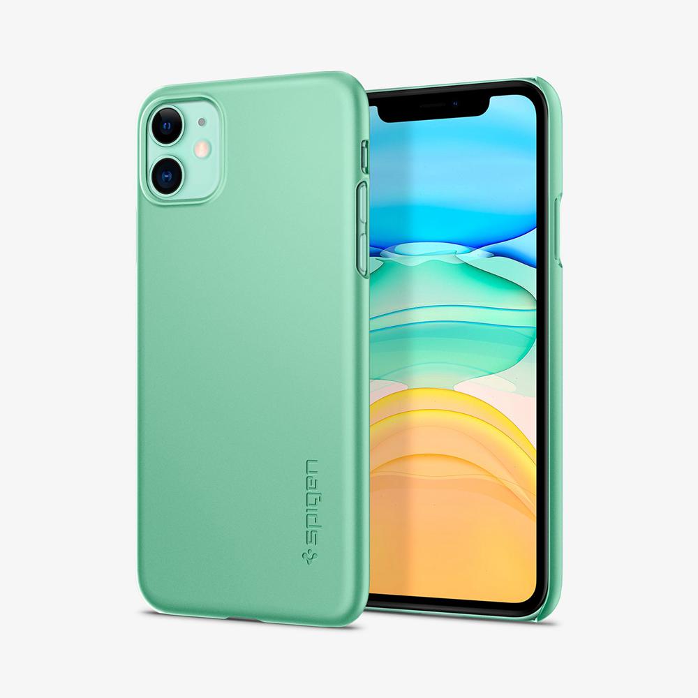 Spigen Thin Fit Iphone 11 Case Green | QGJR-90857