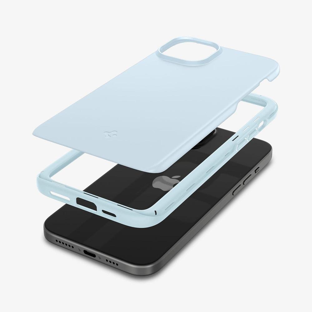 Spigen Thin Fit Iphone 15 Case Mute Blue | HSDP-74523