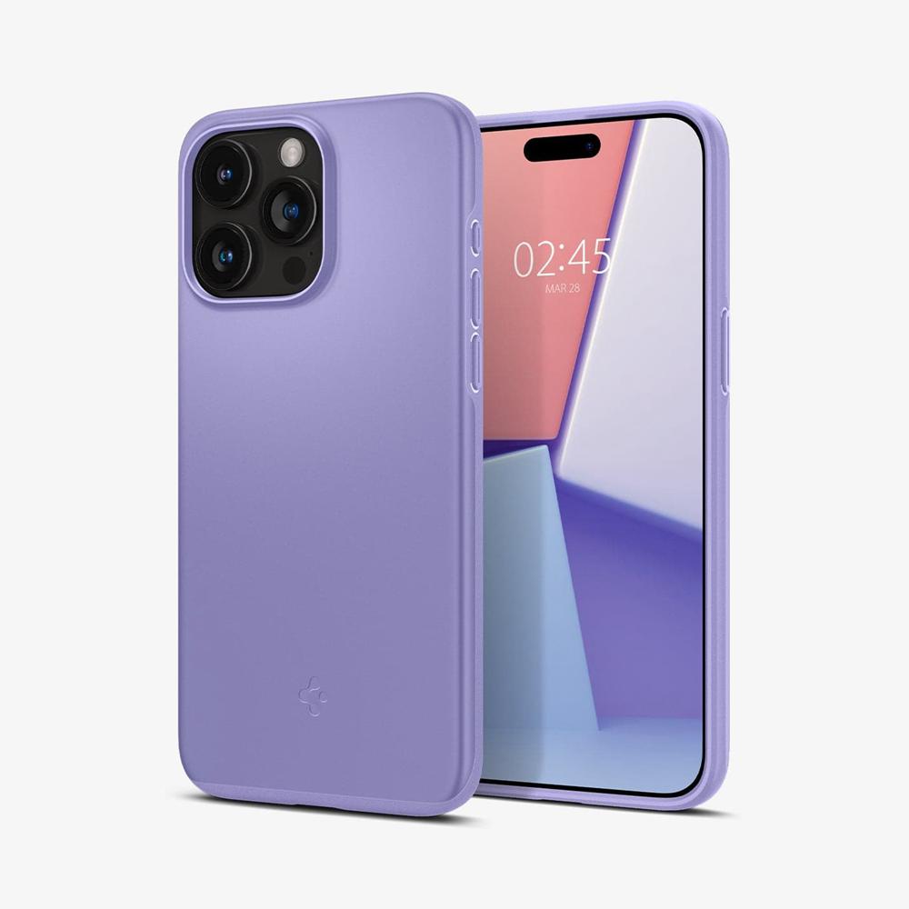 Spigen Thin Fit Iphone 15 Pro Case Iris Purple | BYPV-85072