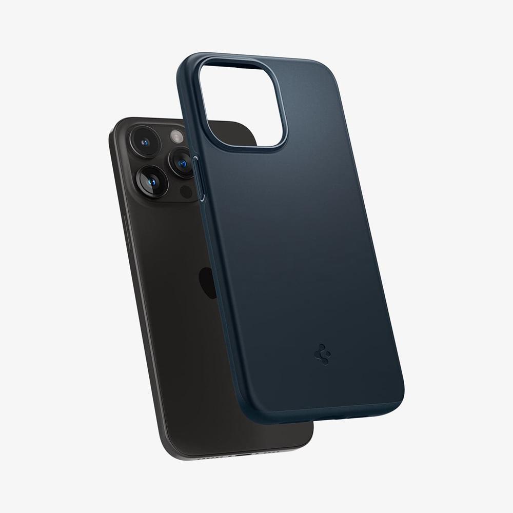 Spigen Thin Fit Iphone 15 Pro Case Metal Slate | UQBN-69812