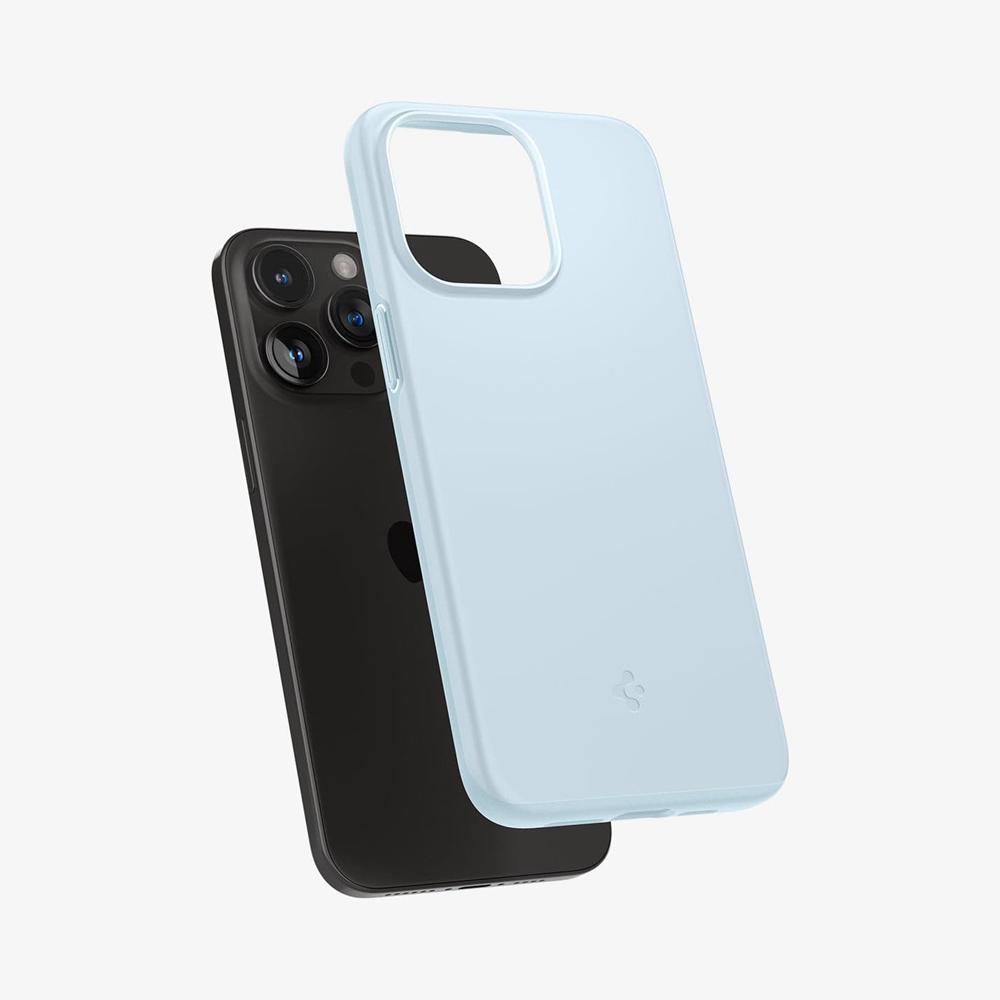 Spigen Thin Fit Iphone 15 Pro Case Mute Blue | YKER-14028