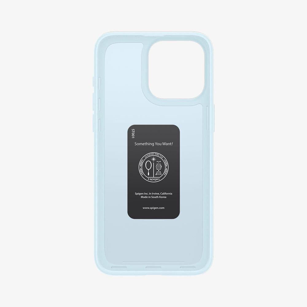 Spigen Thin Fit Iphone 15 Pro Case Mute Blue | YKER-14028