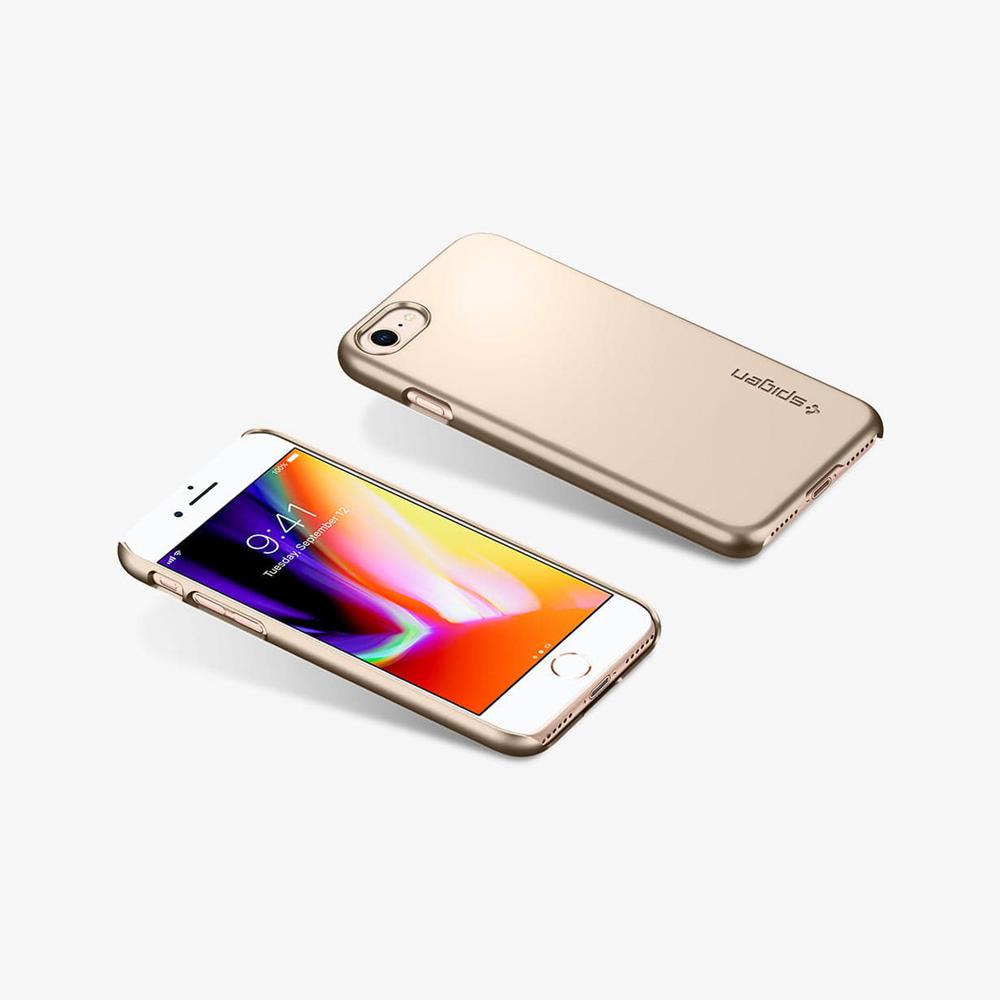 Spigen Thin Fit Iphone 7 Case Champagne Gold | QJAL-89253