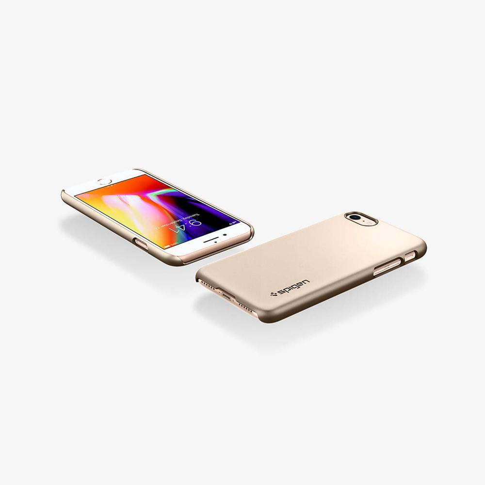 Spigen Thin Fit Iphone 7 Case Champagne Gold | QJAL-89253