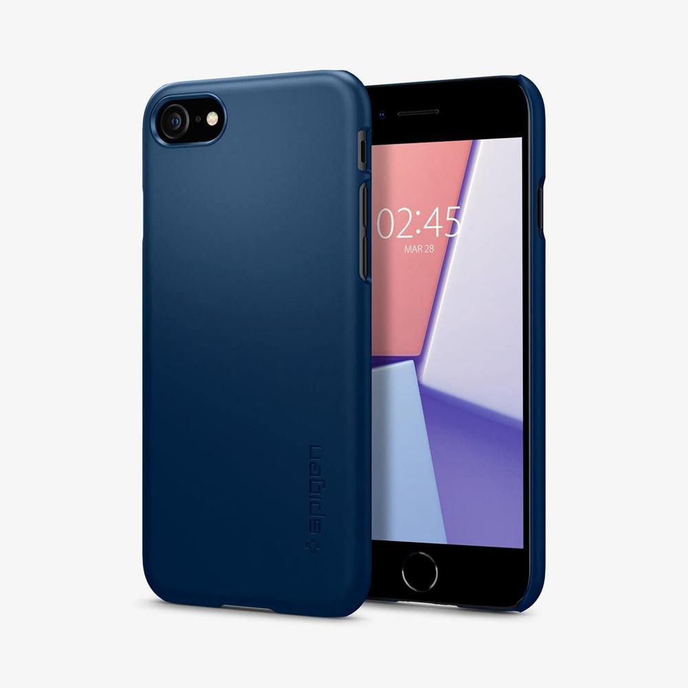 Spigen Thin Fit Iphone 7 Case Navy Blue | FTMX-47601