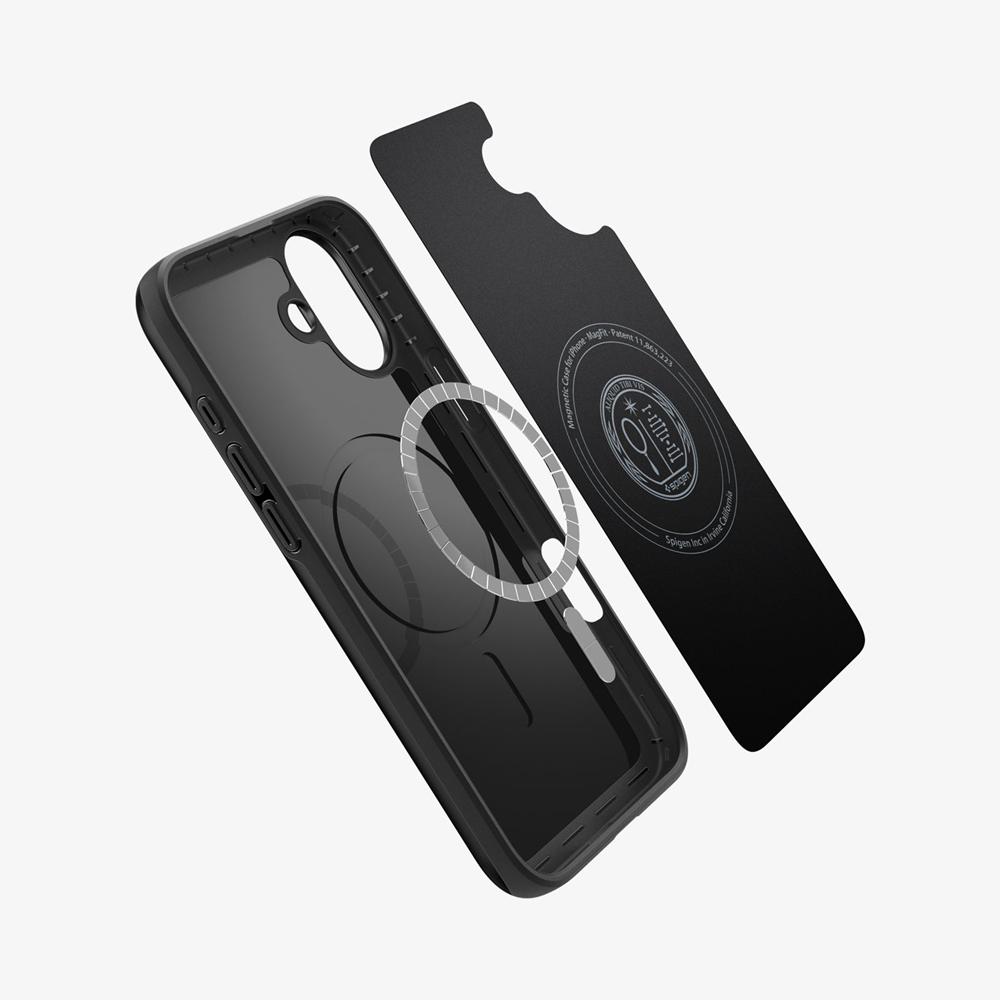 Spigen Thin Fit (MagFit) Iphone 16 Case Black | NUYB-59124