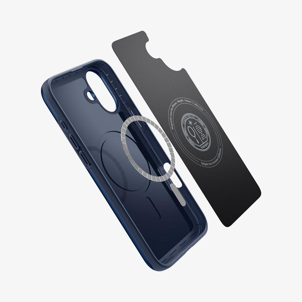 Spigen Thin Fit (MagFit) Iphone 16 Case Navy Blue | SMNO-49207