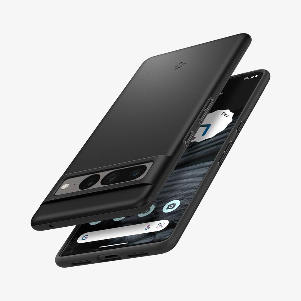 Spigen Thin Fit Pixel 7 Pro Case Black | VMLU-69581